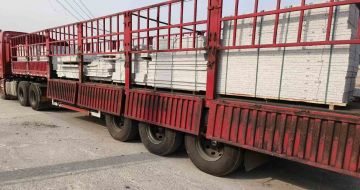 遂宁 白麻荔枝面外墙干挂，工厂装车日常