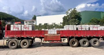 遂宁 芝麻灰花岗岩地铺石出货日常