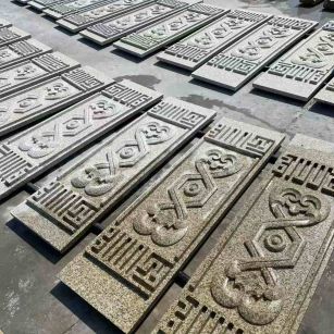 遂宁 黄金麻花岗岩外墙雕刻板