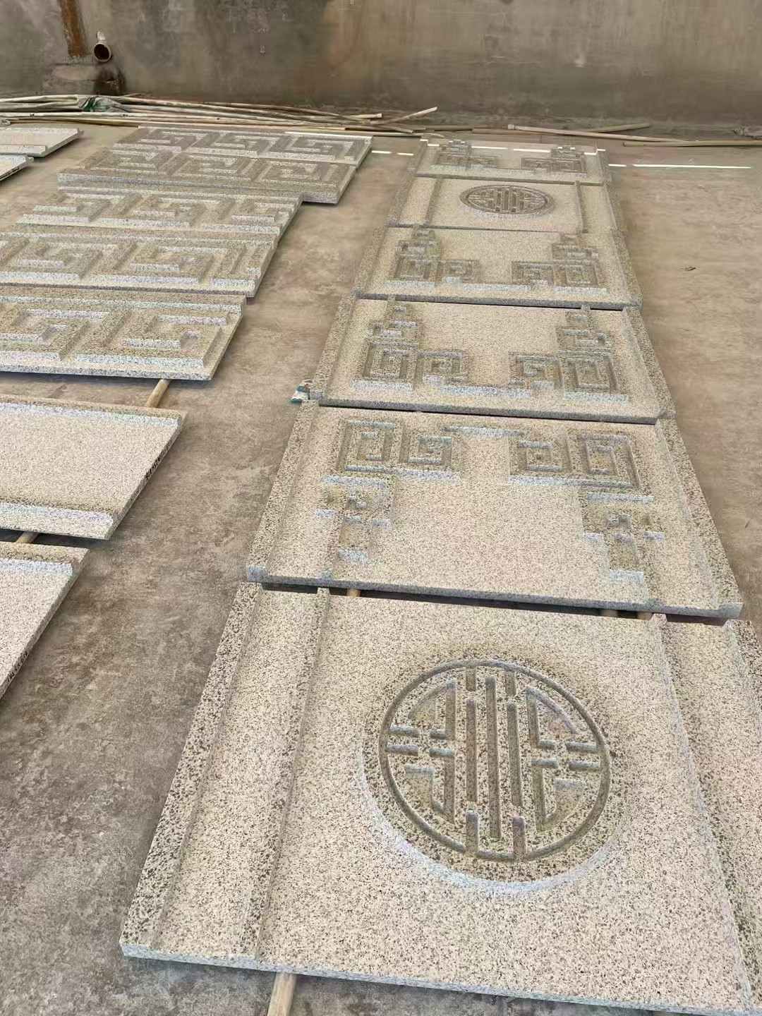 遂宁 白麻花岗岩外墙立面雕刻板