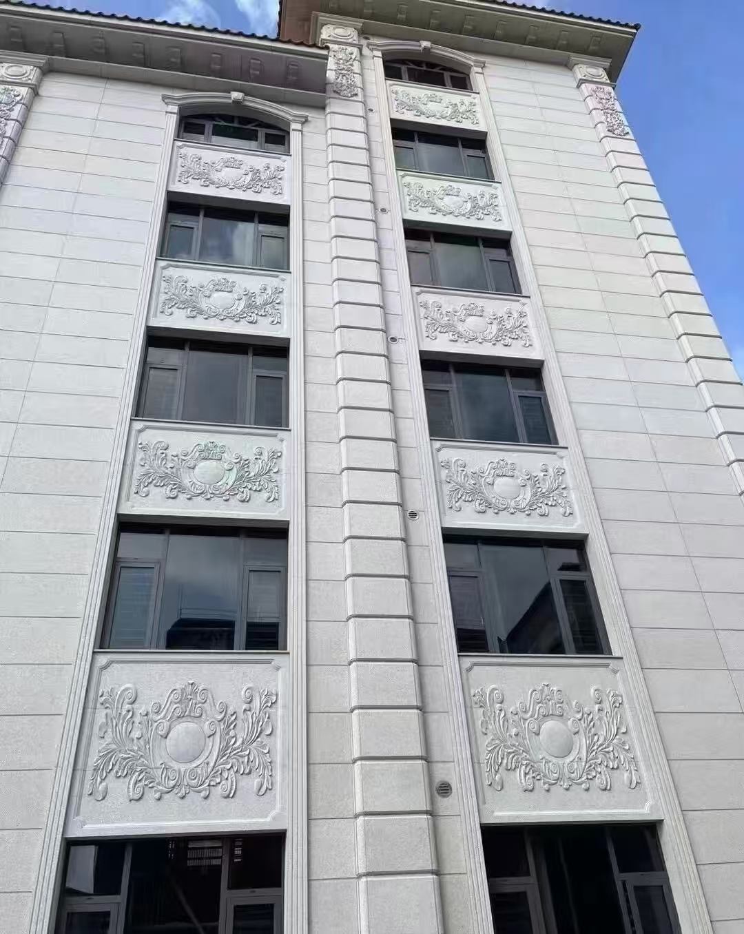 遂宁 白麻荔枝面花岗岩别墅外墙干挂