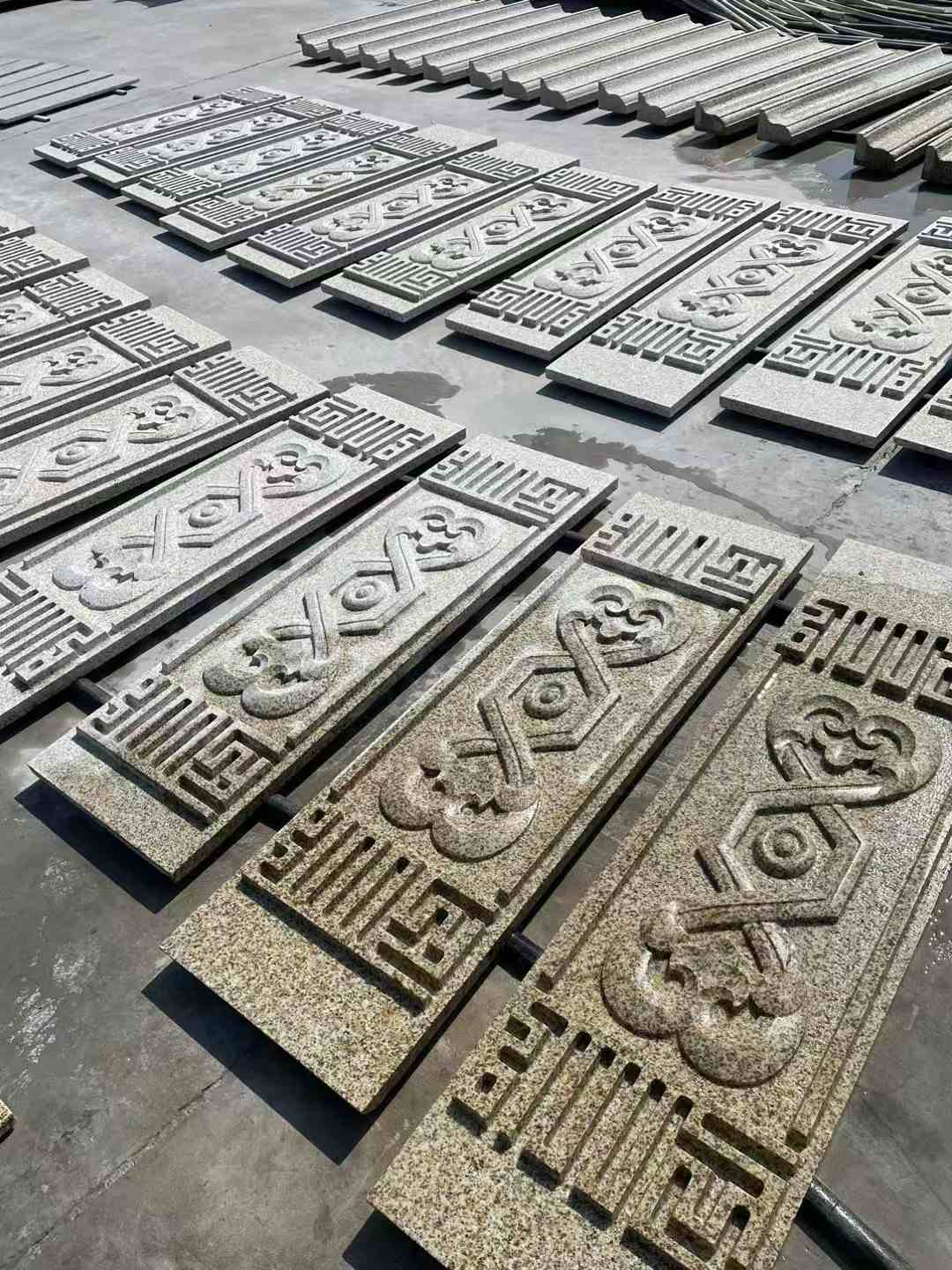 遂宁 黄金麻花岗岩外墙雕刻板