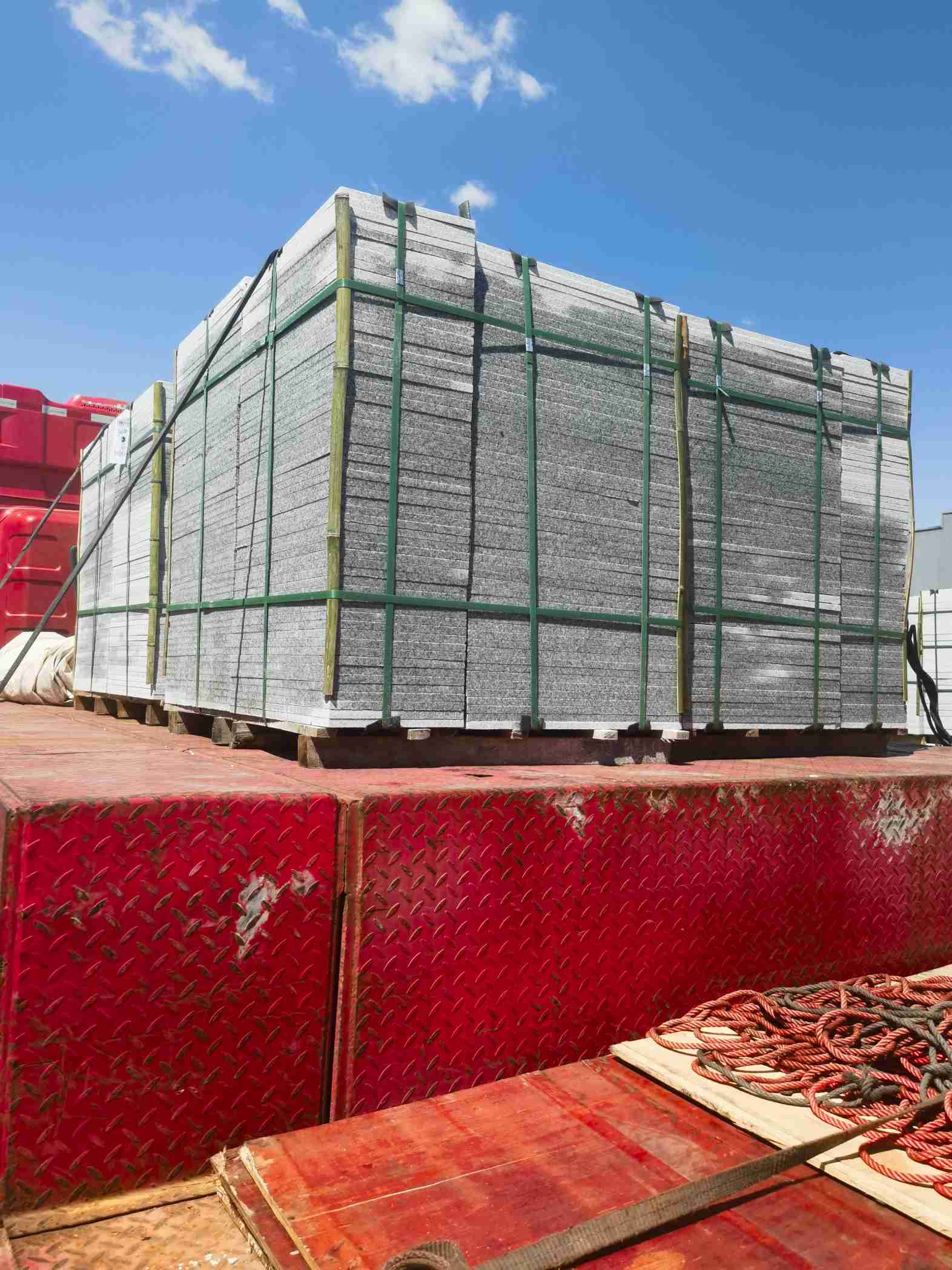 遂宁 芝麻白火烧规格板地铺石300*600/600*600