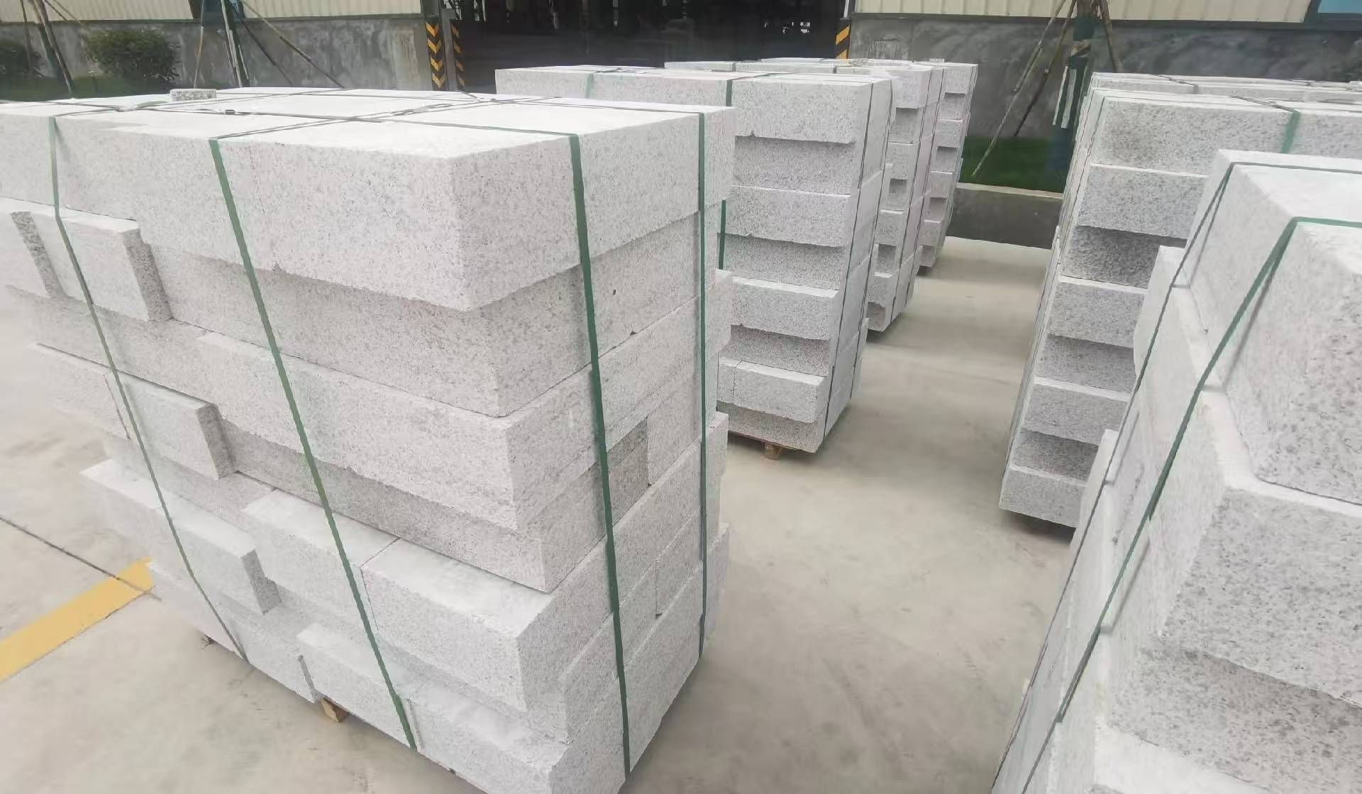 遂宁 白麻花岗岩路沿石，立缘石，平缘石，路牙石，道牙石，马路牙子等