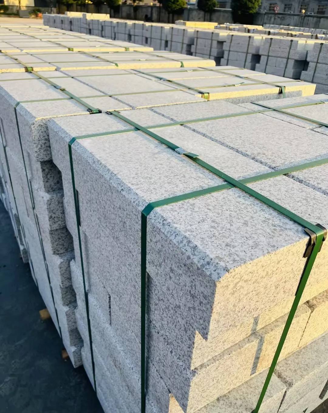 遂宁 白麻花岗岩路沿石，马路牙子，路缘石，平石，立缘石等